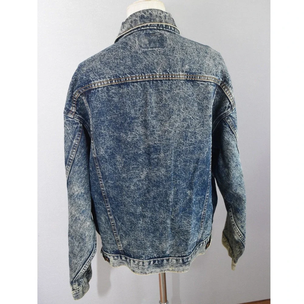 Levi's Trucker Jacket XL Blue Acid Wash 70507-0227 Men Vtg 80s Made in USA